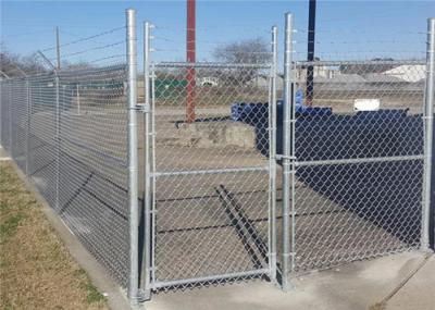 9 Gauge 50mm 6 Feet Green Coated Chain Link Fence Fabric Galvanized Diamond Mesh Wire For Farm