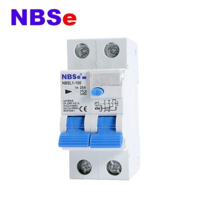 Interruptor atual residual da série NBSL1-100 com proteção da sobrecarga
