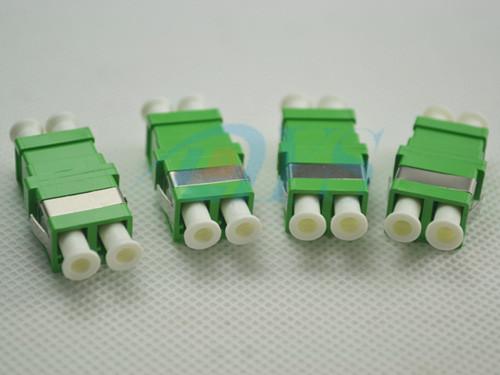 Duplex LC / APC Fiber Optic Adapters , Good repeatability Adapter