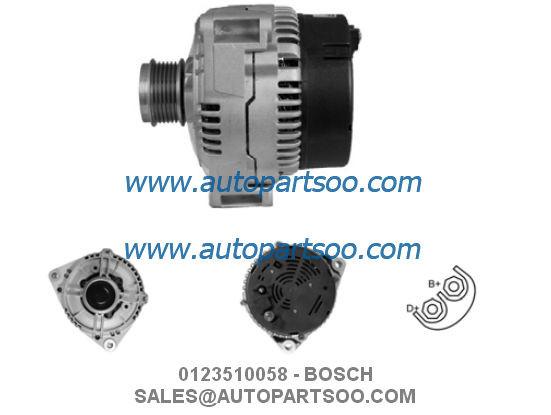 0123310010 0986039300 - BOSCH Alternator 12V 80A Alternadores
