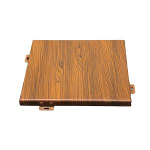 Imitation Wood Grain Aluminum Veneer For Building Decoration
