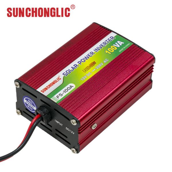 100VA Modified Sine Wave Inverter 12V to 220V Car Power Inverter for Home and Vehicle Use