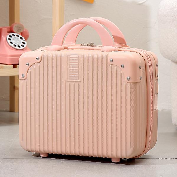 14 inch makeup bag Storage bag on the suitcase short-term women's travel bag toiletry bag business trip cosmetic box can be hung with password box