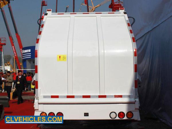 ISUZU FVR 240hp Garbage Truck With Compactor 15000L Steel Sanitation