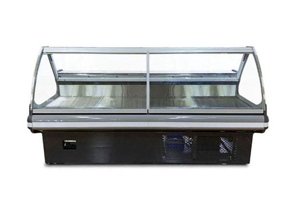 R290 Commercial Deli Display Show Case Refrigeration Equipment Fridge For Butcher