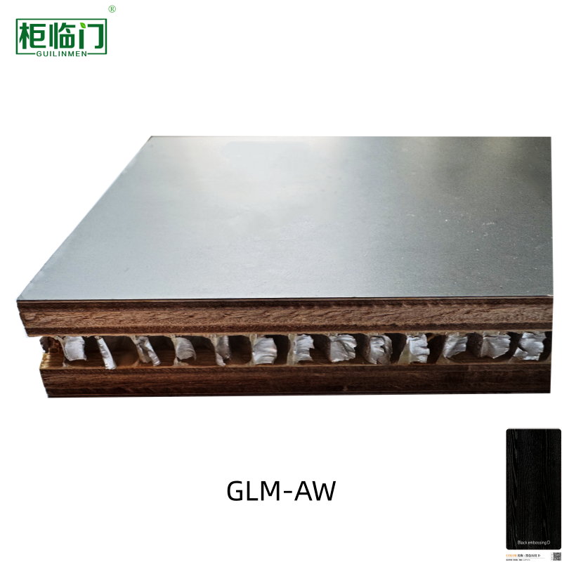 Waterproof Wood Aluminum Composite Panel Impact Resistant For Building Curtain Walls