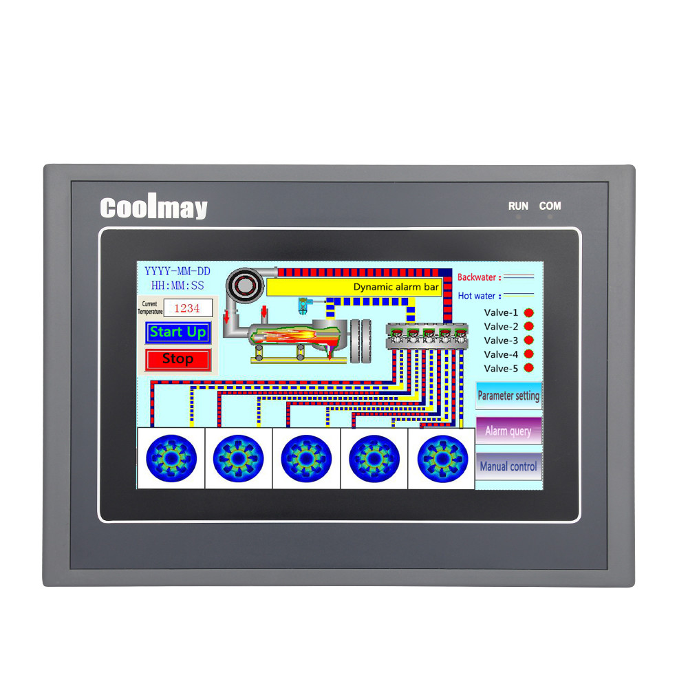 18 транзистор дюйма 20 PLC 7 входных сигналов Programmable HMI выводит наружу одиночная фаза