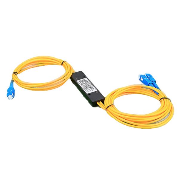 Стабильность волокна муфты многорежимного волокна FBT 1x2 (2x2) оптически высока