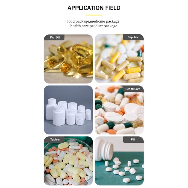 170ml Square Canister for Medical Pills HDPE Material Thicken Plastic Screen Printing