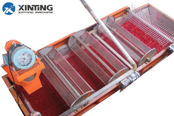 PP PE PS PA Material HDPE Recycling Machine Crushing Cold / Hot Washing Line