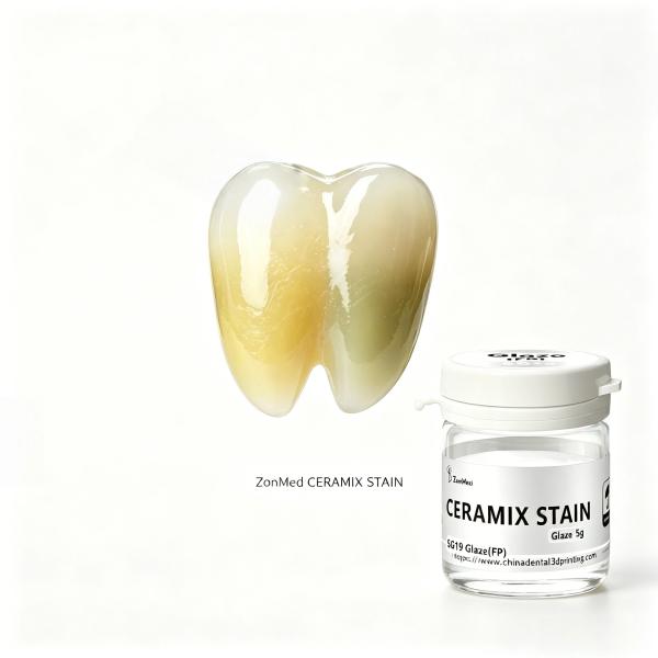 Store In A Cool Ceramix Stain Non Fluorescent Dental Low Temp Glaze Suitable For Long Lasting Dental Restoration Coating