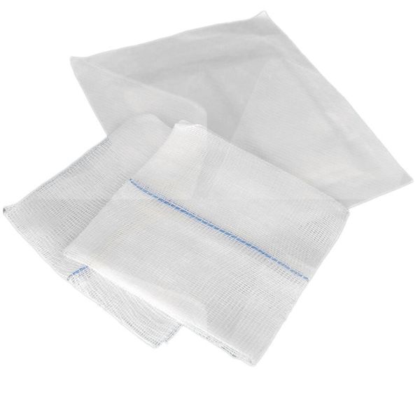 Multi-Purpose Sterile Square Gauze Pads for Wound Care and Dressing, Soft and Absorbent