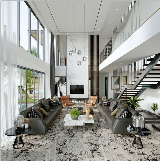 Теплостойкая светлая рыжеватокоричневая мраморная плитка фарфора взгляда