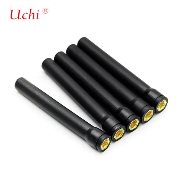 Straight Hexagonal SMA Male Connector 433mhz Receiver 433 Mhz External Lora Rubber Antenna
