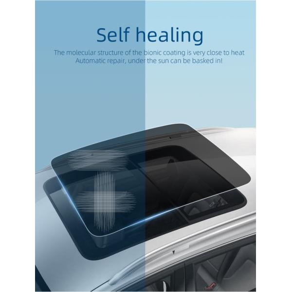 Protector a prueba de explosión TPU Techo solar PPF Ventana de cristal de ventana de automóvil Tinta de ventana de vidrio película solar Film de techo de automóvil Film de claraboya