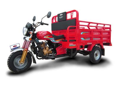 151 - 200cc 3 Wheel Motorized Tricycle Cargo Trike With Cargo Cover Customized