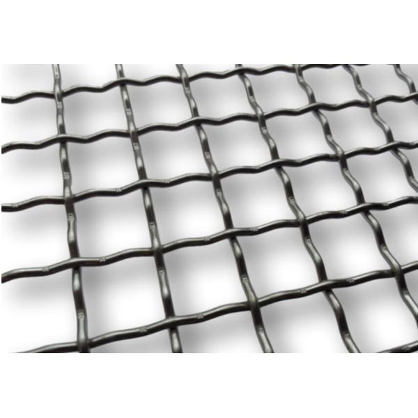 Single Intermediate Double Intermediate Crimped Wire Mesh With Rectangular Holes
