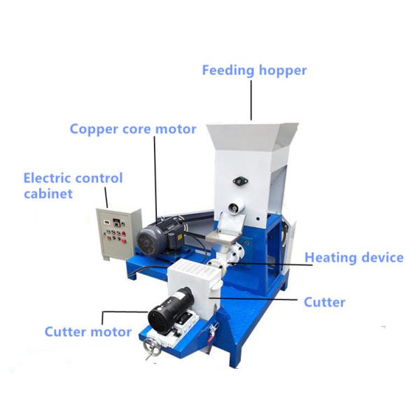 500kg/H Fish Feed Production Line For Fish Dog And Pet