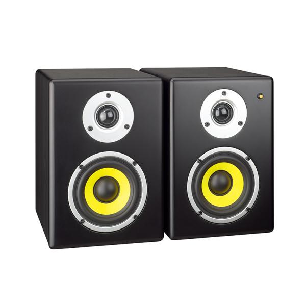 E808 Active Studio Monitor 80W Wooden Cabinet Speaker
