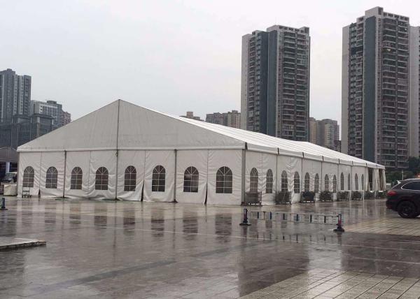 200 People White Alloy Outdoor Aluminum Frame Tent For Church Or Other Event