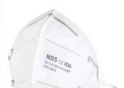 3D Fold Medical Disposable Face Mask   Anti Pollution  With Breathing Valve