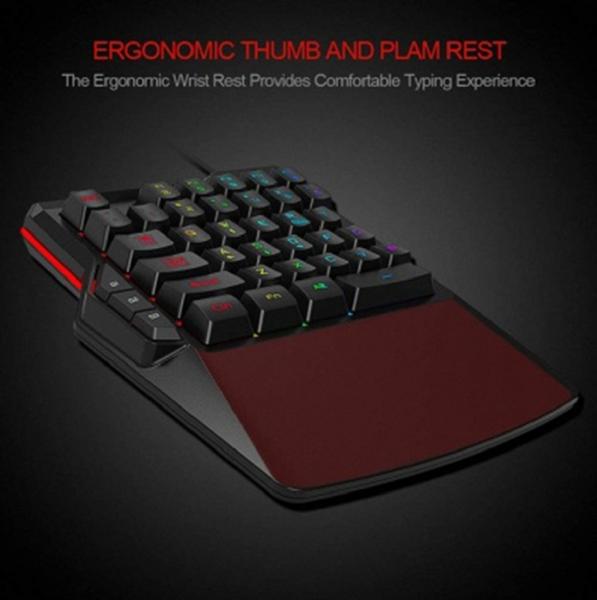 エルゴノミックデザイン ワイヤードコンピュータキーボード 19キーロールオーバー マクロ機能 鉄板対重量 支持 モノクロム / 色彩のあるバックライト