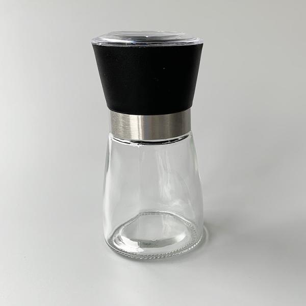 189g 132mm SS Manual Pepper Mill Grinder For Home Kitchen