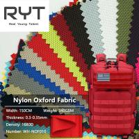 Tingidura rápida da tela impermeável de nylon de Oxford do fio do gêmeo do plutônio tecida