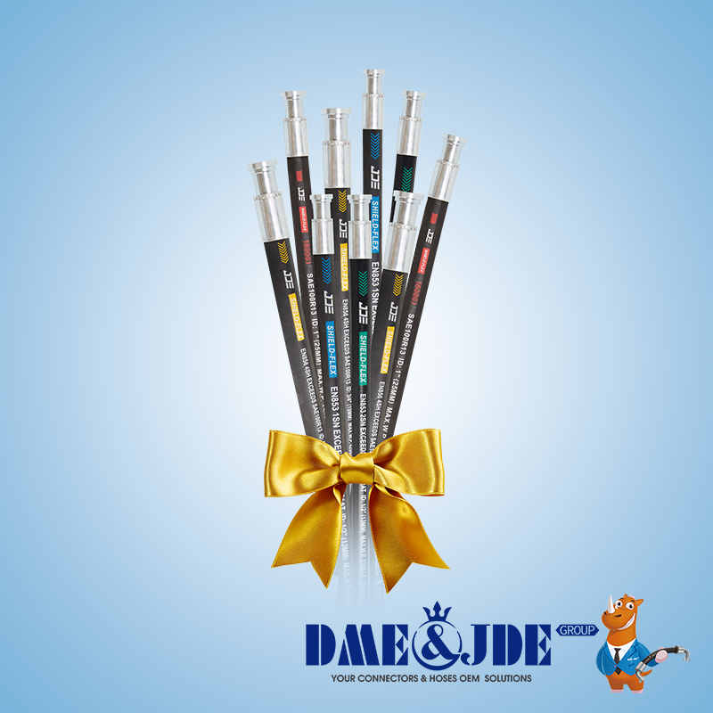 High Pressure Hydraulic Custom Hose Assemblies Heavy Parts Solution