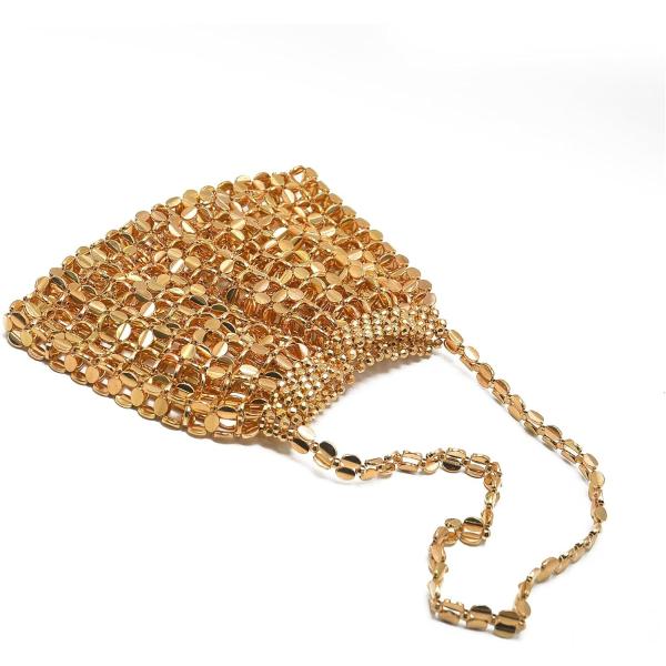 MIUCO BEADED EVENING BAG VINTAGE PURSE ELEGANT DINNER CLUTCH BAG FORMAL 1920S ACCESSORIES FOR WOMEN HANDBAG