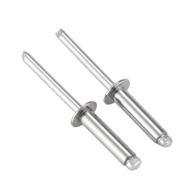 Wholesale GB12618 Open Type Blind Rivets Steel Mandrel Aluminum Shell Bulk Stock
