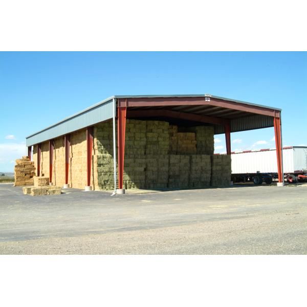 Стальная конструкция Стальная сена Складные здания Хранилище Металлическое здание