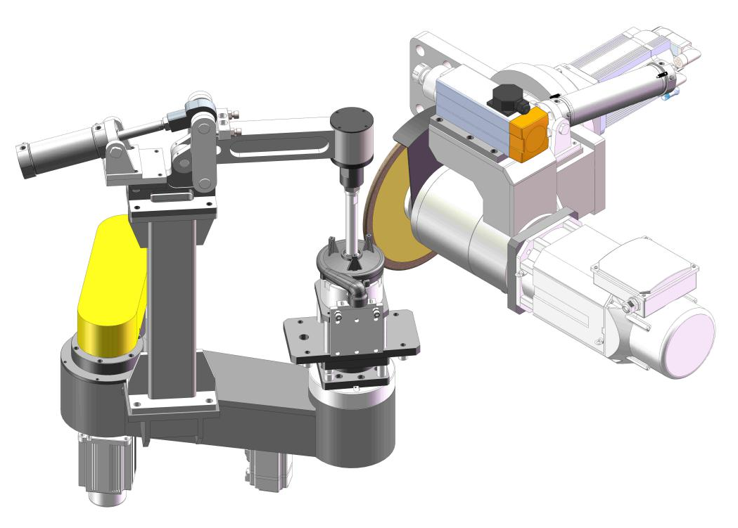 Automatic CNC Grinding Machine Deburring Station for Stainless Steel Casting Parts