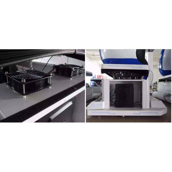 2 Seats Simulator Roller Coaster Sparta 9D VR Egg Cinema