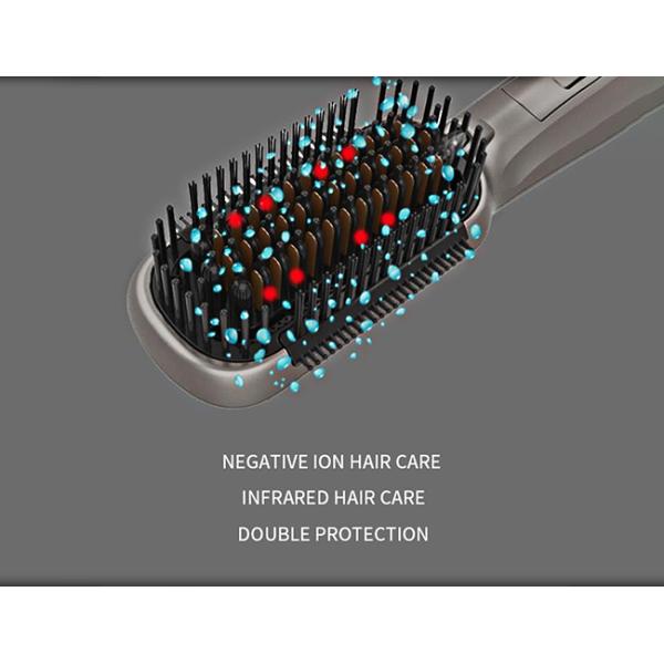 Щетка Styler турмалина Ultralight керамическая горячая, ионный горячий воздух выправляя щетку