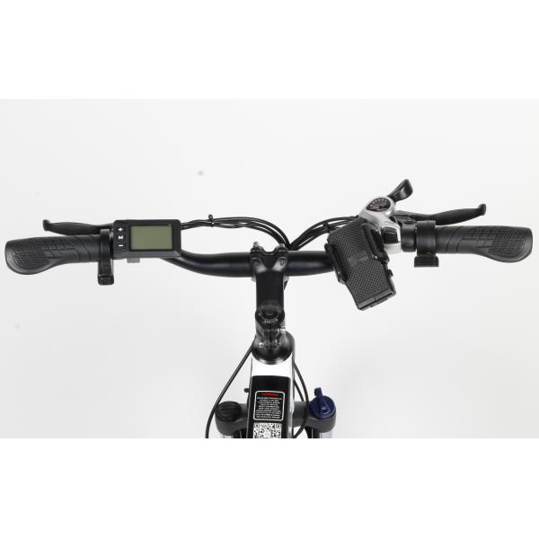 25KM/H Fat Tire Electric Folding Bike With 7Speed Derailleur