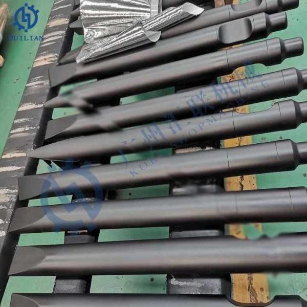 HB5 HB8 HB12 HB18 HB19 Excavadora ROCK Martillo roto Chisel Rompiente hidráulico Chiselos Perforación de herramientas