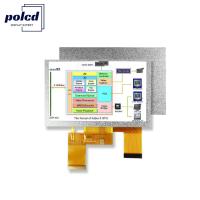 Polcd 800x480 5 pouces Affichage de forme carrée LCD IPS Vue d'angle Écran LCD 40 broches ST7262 Drive Module TFT
