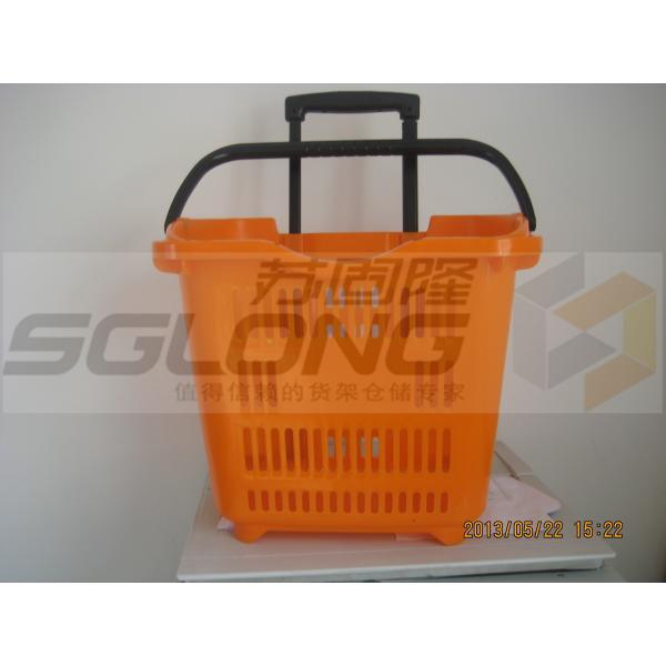 Cestos de compras 20L de pouco peso do supermercado do elevado desempenho - capacidade 68L