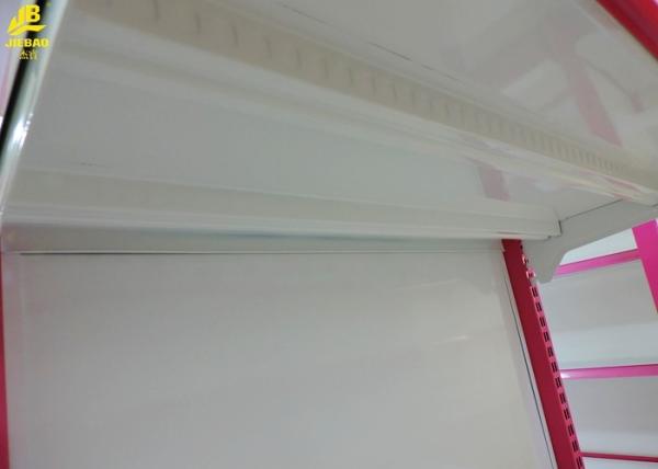 Light Duty Retail Shop Shelving , Grocery Display Shelves With Brackets / Price Tags