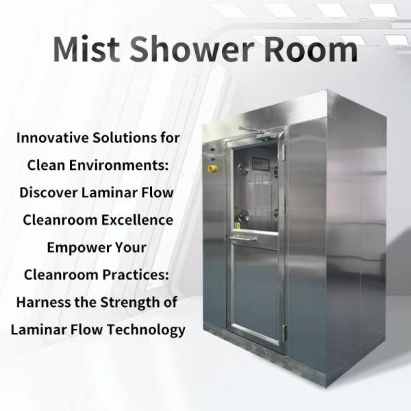 Customizable Water Mist Shower Room with 0-99s Adjustable Shower Time and 304 Stainless Steel Construction