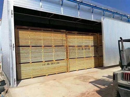 Máquina do tratamento térmico de Woodpallet para ISPM 15, máquina de secagem de madeira do secador da prancha da madeira da madeira