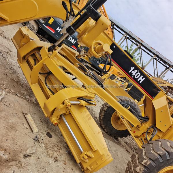 Cummins Engine 17000 KG Caterpillar 140H Motor Grader on Stock for Road Construction