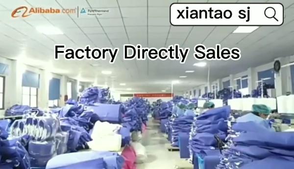 S&J Disposable sms hospital scrub V collar short sleeve unisex medical hospital uniform scrubs