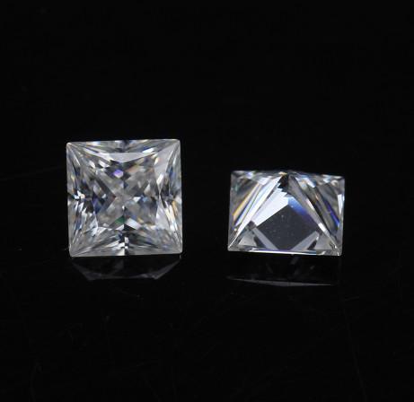 Jewelry Making Diamond Moissanite For Lady Solitaire Ring , Moissanite Loose Stones