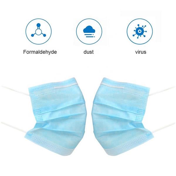 Anti Virus Medical Protective Mask Dust Proof Non Woven Fabric Face Mask