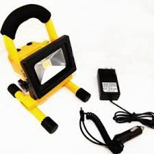 Battery powered 4-5hrs Working Time LED Flood Lights Outdoor IP65
