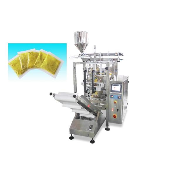 Vertical Automatic Small Sauce Packing Machine / Liquid Automatic Packaging Machine