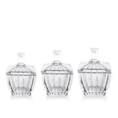 200ml Multifunctional Glass Candy Jars , Glass Storage Canister Simple Transparent