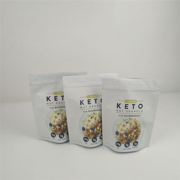 VMPET 120mic Stand Up Pouch MOPP Food Packaging Gravure Printed